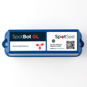 SpotSee® SpotBot GL | 4G LTE & WiFi Impact Data Logger