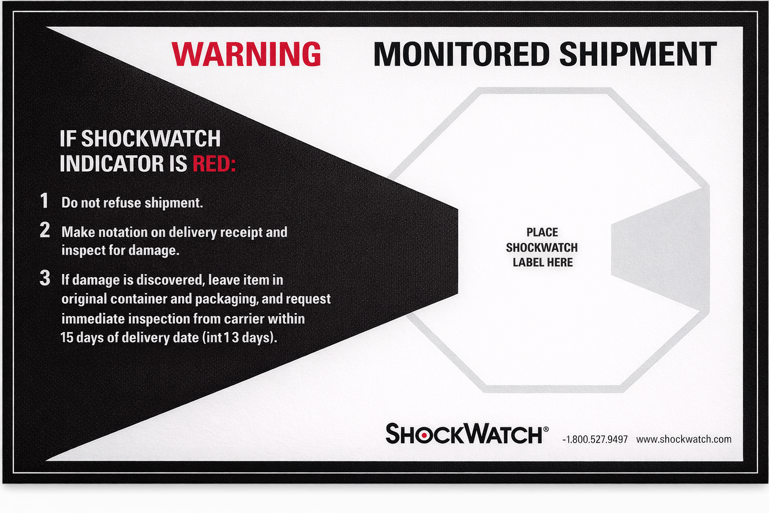 ShockDot_ShockWatch_companion_label_showing_monitored_shipment_warning_and_inspection_instructions_for_ShockWatch_impact_indicators.png