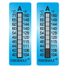 SpotSee® Thermax 10-Level Irreversible Temperature Labels (Pack of 10)