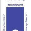 SpotSee® WarmMark® Ascending Short-Run Temperature Indicators – Sample Packs